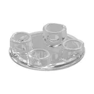 Plate Round 2 x 2 with Rounded Bottom [Boat Stud]