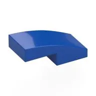 Brick Curved 2 x 1 No Studs [1/2 Bow]