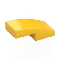Brick Curved 2 x 1 No Studs [1/2 Bow]