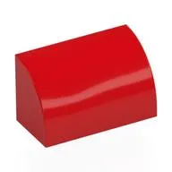 Brick Curved 1 x 2 x 1 No Studs
