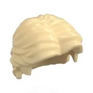 Hair Short Wavy with Center Part