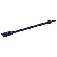 Bar 1 x 12 with 1 x 2 Plate End with Solid Studs and 1 x 1 Round Plate End