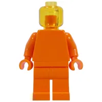 Monochrome, Orange with Trans-Yellow Head