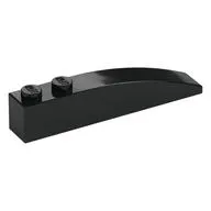 Brick Curved 6 x 1