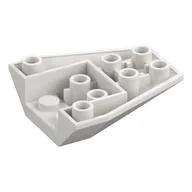 Brick Wedged, Sloped Inverted 4 x 4 Triple [4 Connections between Front Studs]