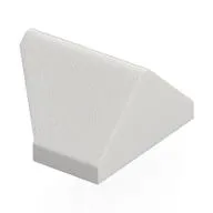 Brick Sloped 45° 2 x 1 Double / Inverted with Bottom Stud Holder