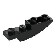Brick Curved Inverted 4 x 1