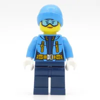 Arctic Explorer, Beanie Hat, Printed Goggles