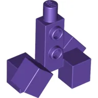 Creature Torso Blocky with Cube Feet (Minecraft Creeper)