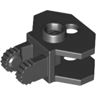 Hinge 1 x 2 Locking with 2 Fingers and Towball Socket, 9 Teeth