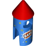 Costume Firework Arrow/Rocket, 'Bang' Print