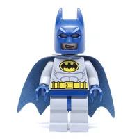 Batman, Light Bluish Gray Suit, Dark Blue Cape and Cowl