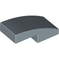 Slope Curved 2 x 1 No Studs [1/2 Bow]