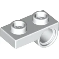 Plate Special 1 x 2 with Pin Hole Underneath