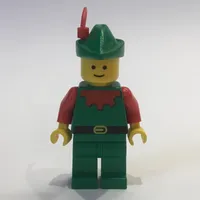 Forestman (Forestmen) - Red, Green Hat, Red Plume