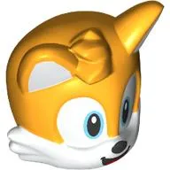 Minifig Head Special, Miles 'Tails' Prower Print