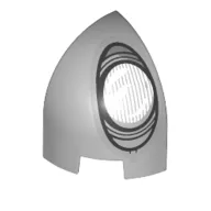 Brick Round Curved 1 x 1 x 1 1/3 Quarter Dome with Headlight print