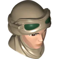 Large Figure Head, Rey with Dark Green Goggles