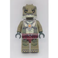 Crocodile Warrior with Tan Jaw
