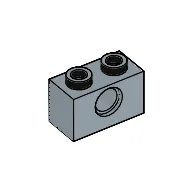 Technic Brick 1 x 2 [1 Pin Hole]