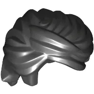 Hair Swept Back, Tousled