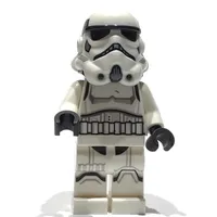 Stormtrooper, Black Squares on Back of Helmet, Female, Nougat Head