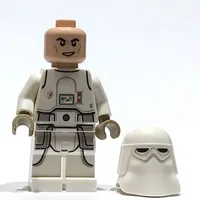 Snowtrooper, White Hips, Light Nougat Head, Grin