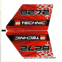 Sticker Sheet for Set 8272-1