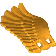 Creature Body Part, Wing 4 x 7 Left with Feathers and Handles for Clips