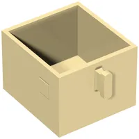 Duplo Drawer 2 x 2 with Pull Handle