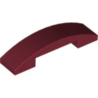 Slope Curved 4 x 1 Double with No Studs