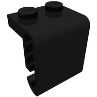 Train, Steam Engine Cylinder, 1 x 2 Studs, Round Surfaces, Interior Grooves