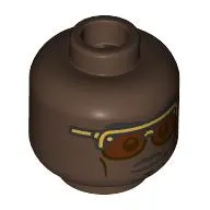 Minifig Head with print