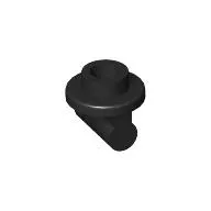 Plate Round 1 x 1 with Hollow Stud and Bar on Underside - Long Space