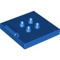 Duplo Plate 4 x 4 with 4 Center Studs and Hinge