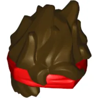 Hair Spiked with Red Headband Pattern