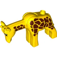 Duplo Animal Giraffe Adult, Dense Spot Print