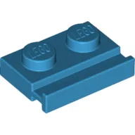 Plate Special 1 x 2 with Door Rail