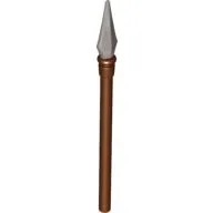 Weapon Pike / Spear Elaborate with Pearl Light Gray Tip
