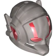 Helmet with Headphones and Trans-Red Visor Pattern (Ant-man)