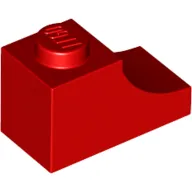 Brick Curved 2 x 1 with Inverted Cutout