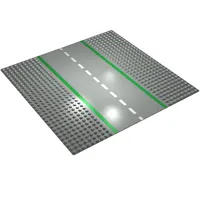 Baseplate 32 x 32 with 9-Stud Straight and Road Print
