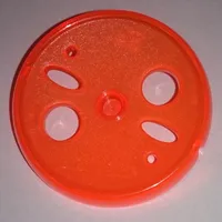 Projectile, Disk, 4 Holes, 2 Large Holes, 2 Small Holes