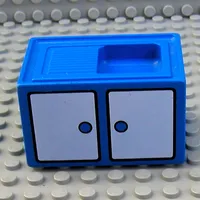 Duplo Sink with Cabinet Doors Print
