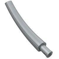 Animal Body Part / Plant, Tail / Neck / Branch / Trunk, Middle Section with Pin, Round Pin Hole