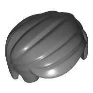 Hair Combed Sideways with Short Sideburns [Plain]