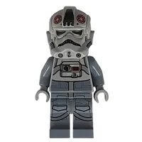 AT-AT Driver - Light Bluish Grey Helmet, Sand Blue Legs