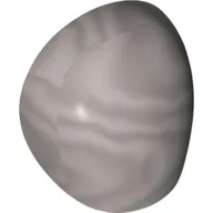 Large Figure Shoulder Cover, Armor, Round, Smooth [Plain]