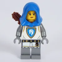 Archer, White Tunic, Blue Hood, Quiver