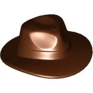 Hat Wide Brim, Outback Style with Wide Belt, Buckle (Fedora)
